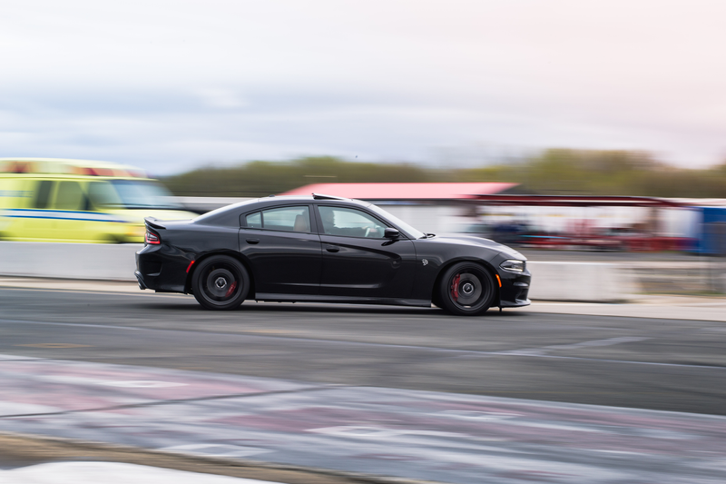 Illustration for article titled How I Survived A Dodge Charger Hellcat On A Wet Track